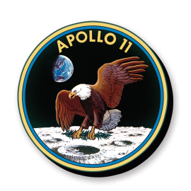 NASA - Apollo 11 Patch - Gros aimant