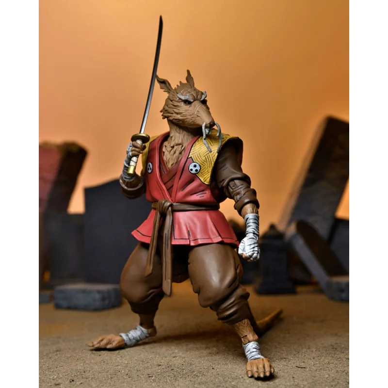 Tortues Ninja The Last Ronin figurine Ultimate Splinter 18 cm