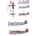 Décal Republic P-47D Thunderbolt Pt 3 (2) X65 79th FG `The Trojan Warhorse' 12th Air Force 42-28382 G9-A 509thFS/405th FG Lt Jam