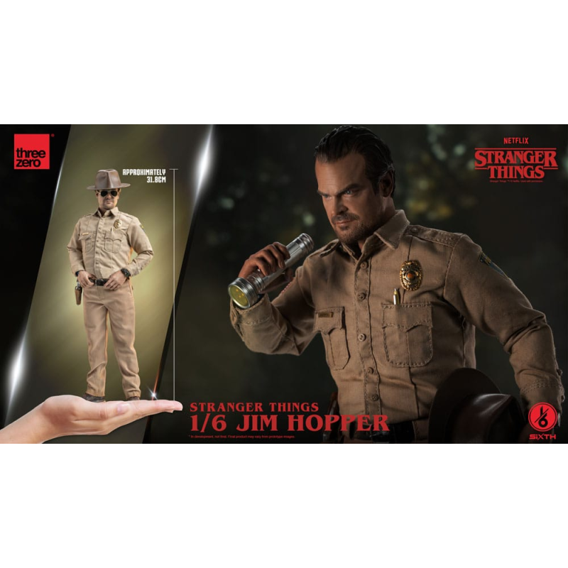 Stranger Things figurine 1/6 Jim Hopper (Season 1) 32 cm