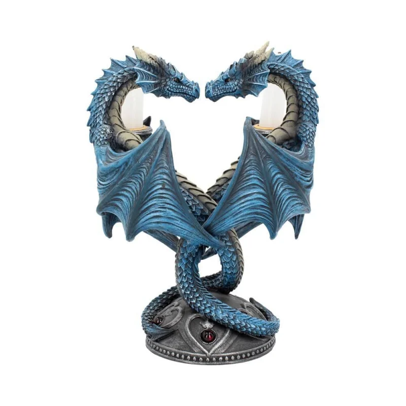 Anne Stokes bougeoir Dragon Heart 23 cm