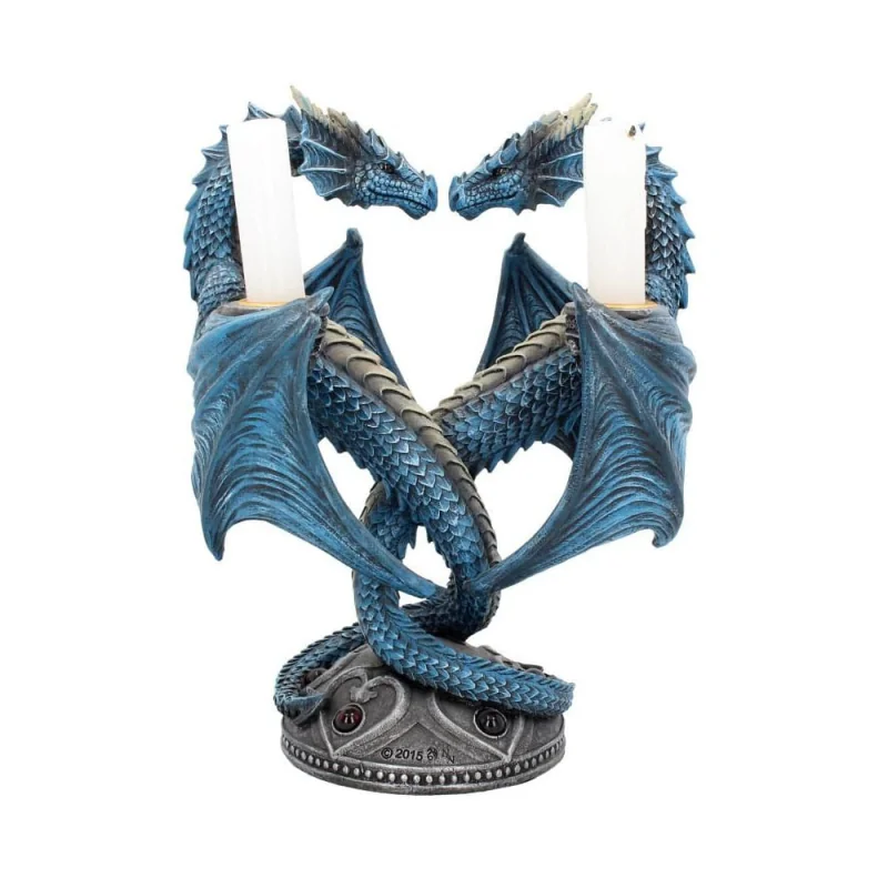 Anne Stokes bougeoir Dragon Heart 23 cm