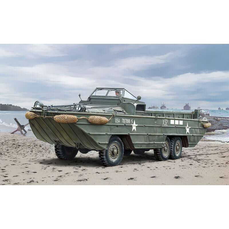Italeri DUKW 2 1/2 ton GMC truck amphibious version "D-Day 80° Anniversary"