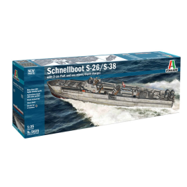 Maquette bateau SCHNELLBOOT S-26/S-38