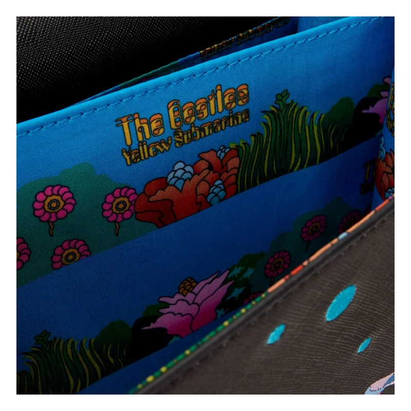 The Beatles by Loungefly sac à bandoulière Arc figural Yellow Submarine Flap Pocket