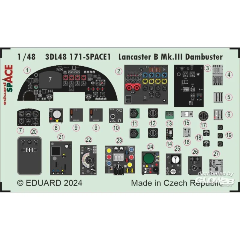 Lancaster B Mk.III Dambuster SPACE 1/48 HKM