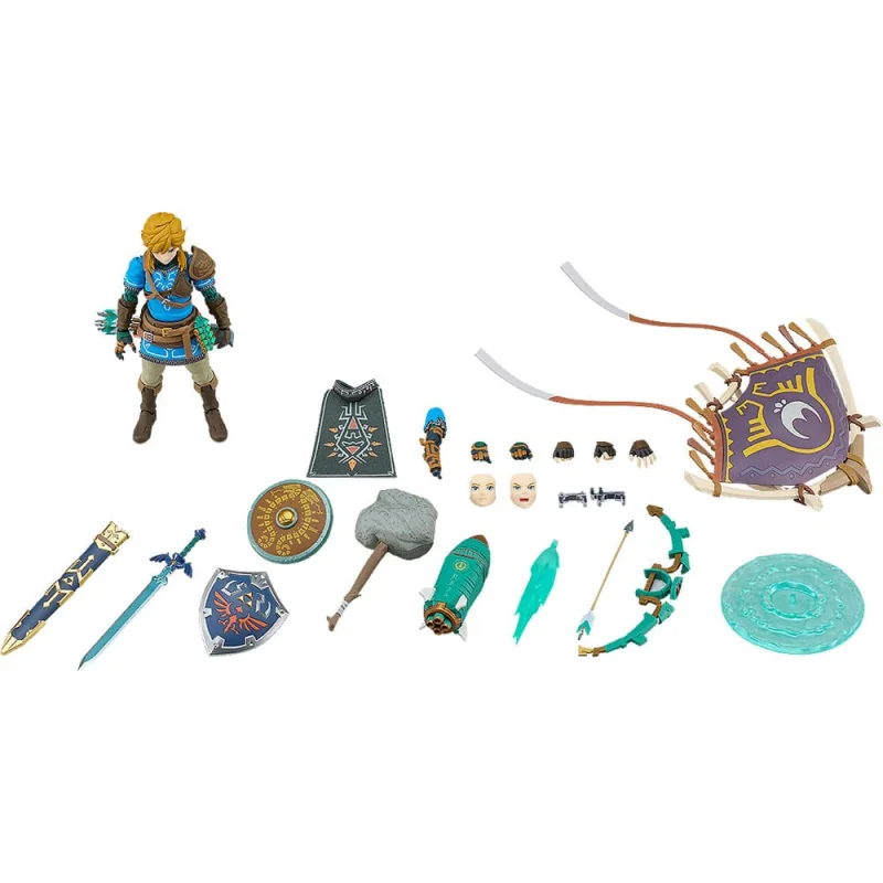 The Legend of Zelda Tears of the Kingdomfigurine Figma Link Tears of the Kingdom Ver. DX Edition 15 cm