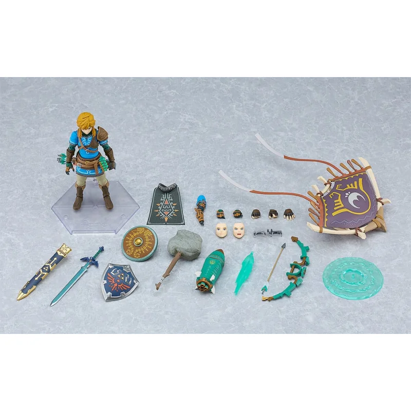 The Legend of Zelda Tears of the Kingdomfigurine Figma Link Tears of the Kingdom Ver. DX Edition 15 cm