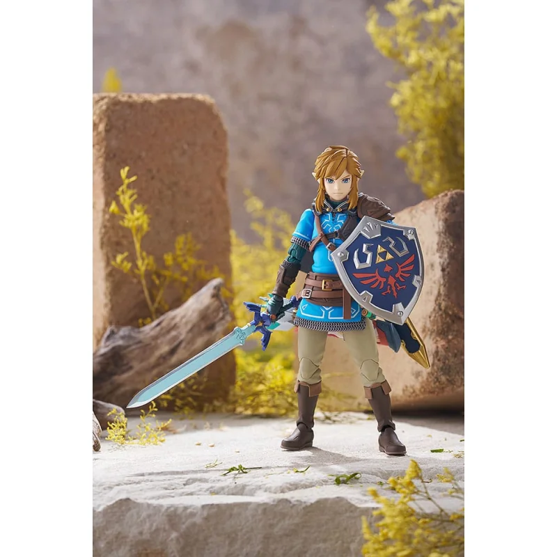 The Legend of Zelda Tears of the Kingdomfigurine Figma Link Tears of the Kingdom Ver. DX Edition 15 cm