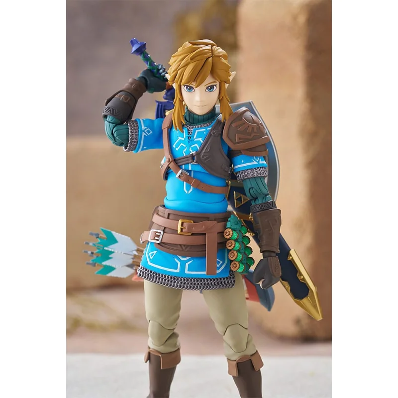 The Legend of Zelda Tears of the Kingdomfigurine Figma Link Tears of the Kingdom Ver. DX Edition 15 cm