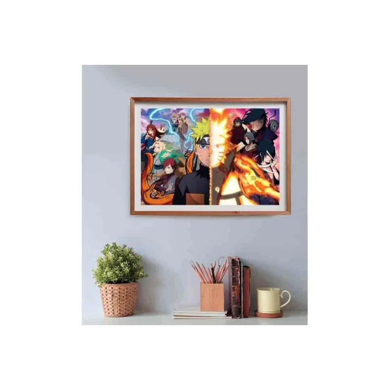 Puzzle 500 Cubes Anime Naruto Shippuden 1 Clementoni 