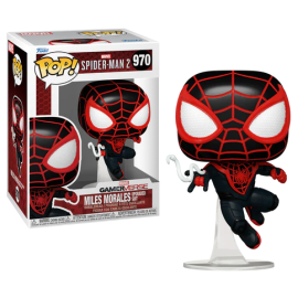Figurine Pop SPIDER-MAN 2 - POP Games N° 970 - Miles Morales (Upgraded Suit)