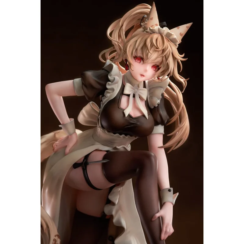 Original Character statuette PVC 1/7 Battle Maid Different Species Leopard Cat Maria 24 cm