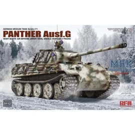 Panther Ausf. G w/night sights & air defense armor