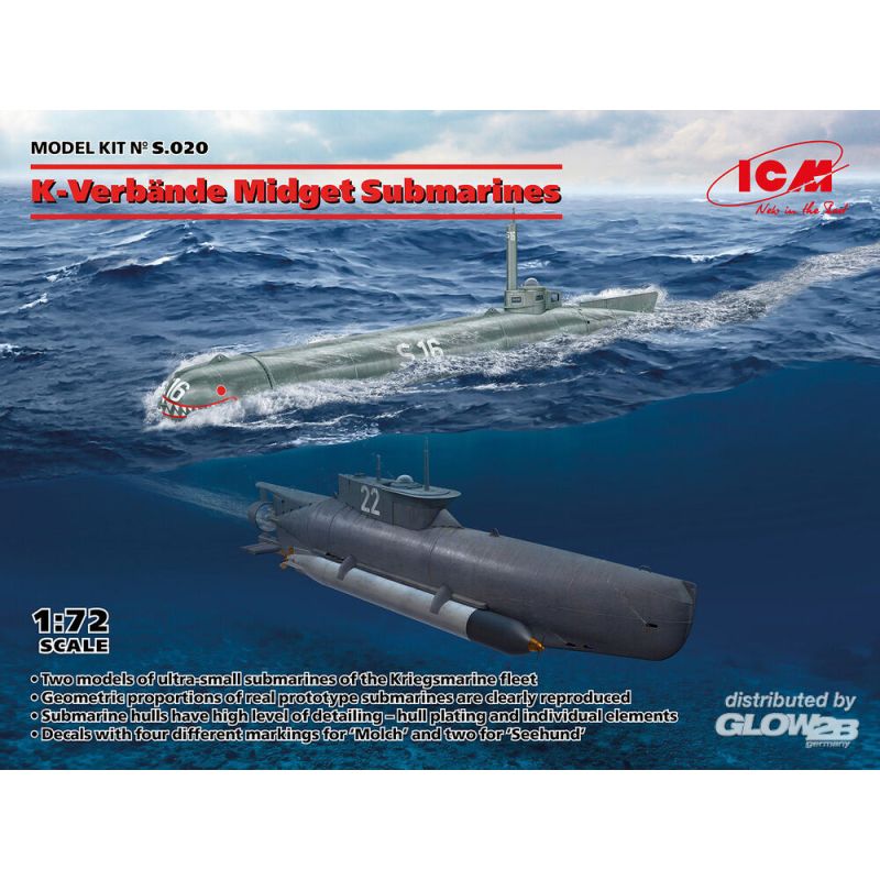 K-Verbände Midget Submarines ('Seehund' and 'Molch')