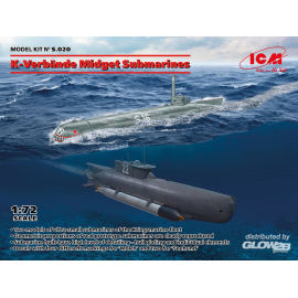 Maquette K-Verbände Midget Submarines ('Seehund' and 'Molch')