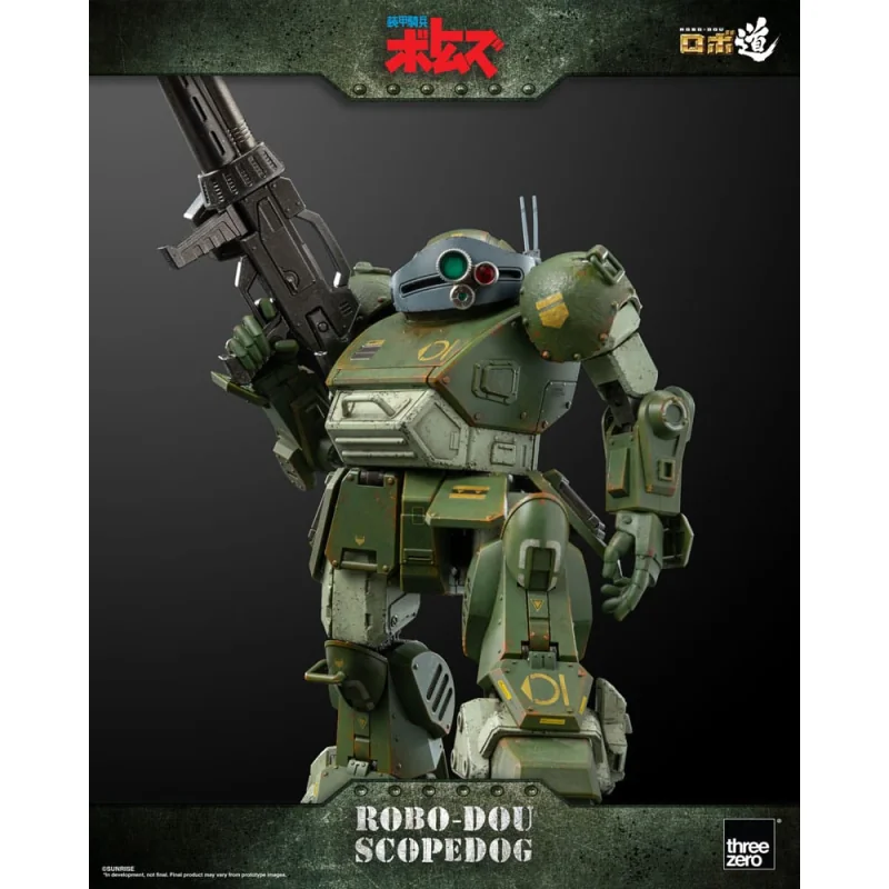 Armored Trooper Votoms figurine Robo-Dou Scopedog 15 cm