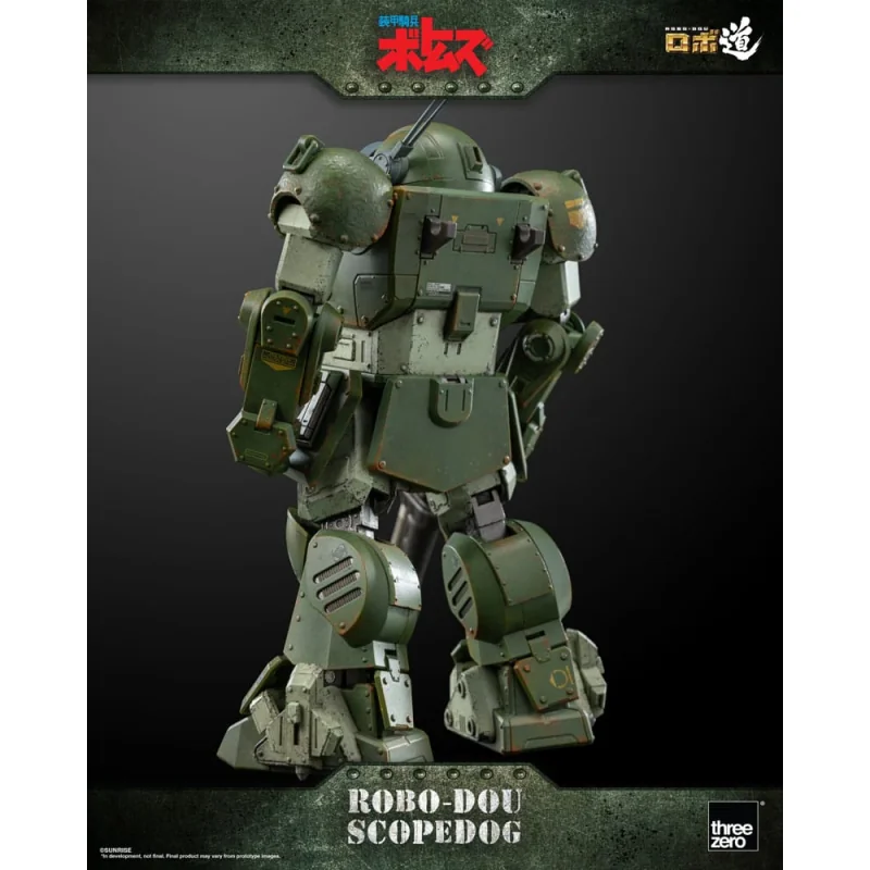 Armored Trooper Votoms figurine Robo-Dou Scopedog 15 cm