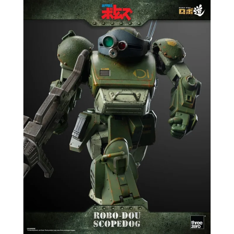 Armored Trooper Votoms figurine Robo-Dou Scopedog 15 cm