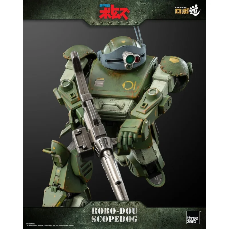 Armored Trooper Votoms figurine Robo-Dou Scopedog 15 cm