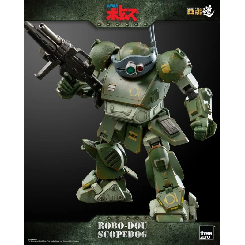 Armored Trooper Votoms figurine Robo-Dou Scopedog 15 cm