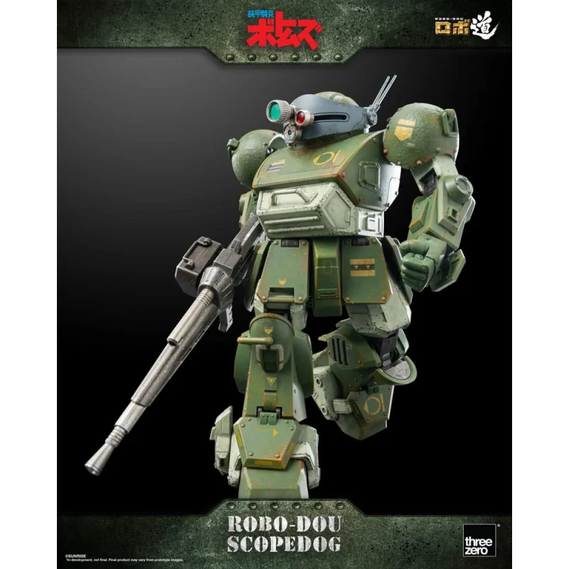 Armored Trooper Votoms figurine Robo-Dou Scopedog 15 cm