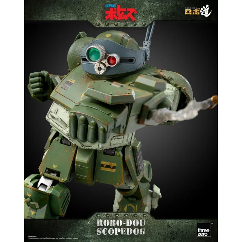 Armored Trooper Votoms figurine Robo-Dou Scopedog 15 cm