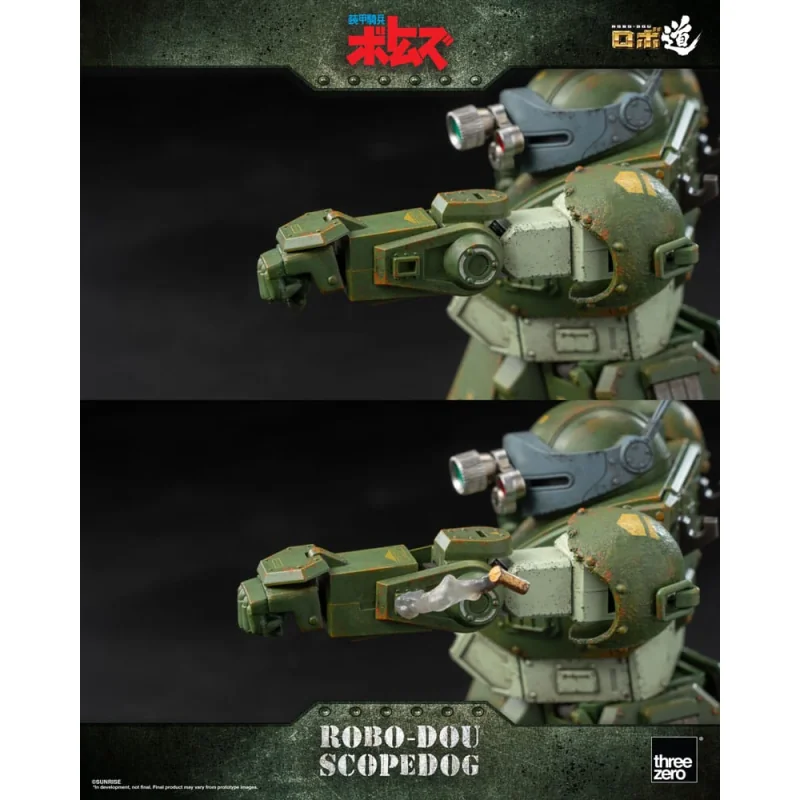 Armored Trooper Votoms figurine Robo-Dou Scopedog 15 cm