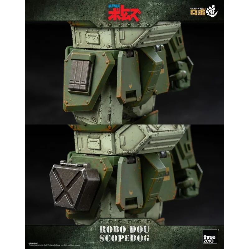 Armored Trooper Votoms figurine Robo-Dou Scopedog 15 cm