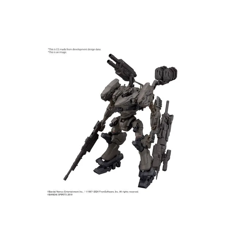 ARMORED CORE VI - RaD CC-2000 Orbiter Nightfall - Model Kit