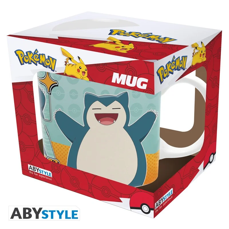 POKEMON - Mug - 320 ml - Ronflex Bande Dessinée - subli x2