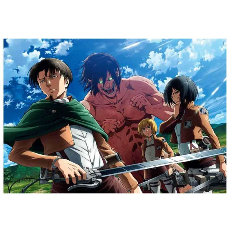 Anime Puzzle Collection - Cube500 Attack On Titans: Group - Jigsaw Puzzle 500 Pcs