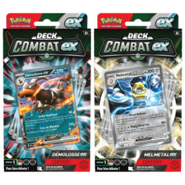 Pokémon JCC - Deck Combat Melmetal EX ou Démolosse EX (1 deck aleatorie)FR