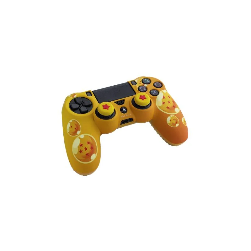 Dragon Ball Z - Coque rigide + Grips pour Manette PS4