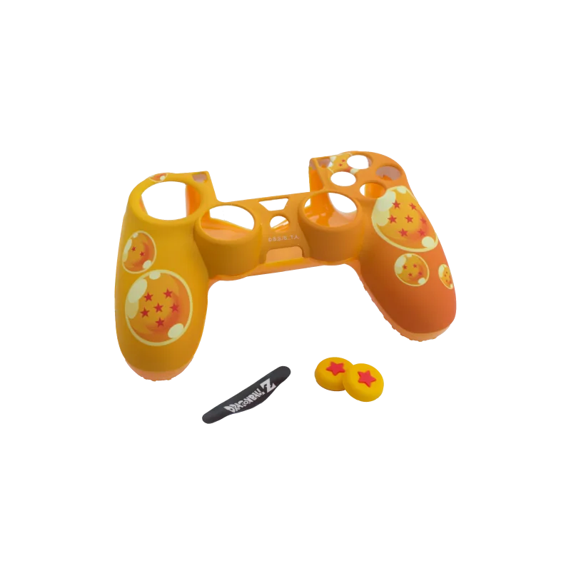 Dragon Ball Z - Coque rigide + Grips pour Manette PS4