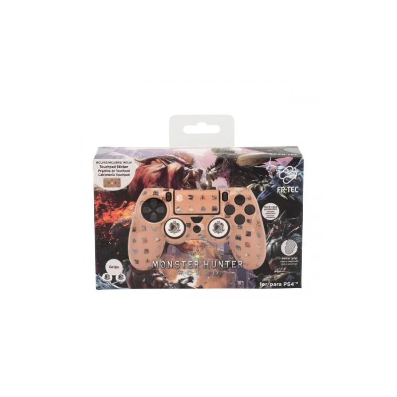 Monster Hunter - Coque + Grips pour Manette PS4 - Icons