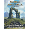  Livre plateau de jeu : Big Book of Battle Mats wilds, wrecks & ruins