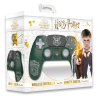  Harry Potter - Manette Sans Fil PS4 - Prise Jack - Boutons Lumineux - Serpentard - Vert