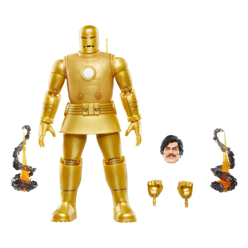 Iron Man Marvel Legends figurine Iron Man (Model 01-Gold) 15 cm