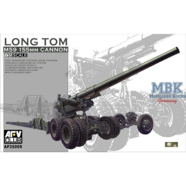 canon de 155 mm M59 Long Tom & attelage