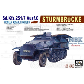 Sd.Kfz.251/7 Ausf. C Sturmbrucke pont dassaut