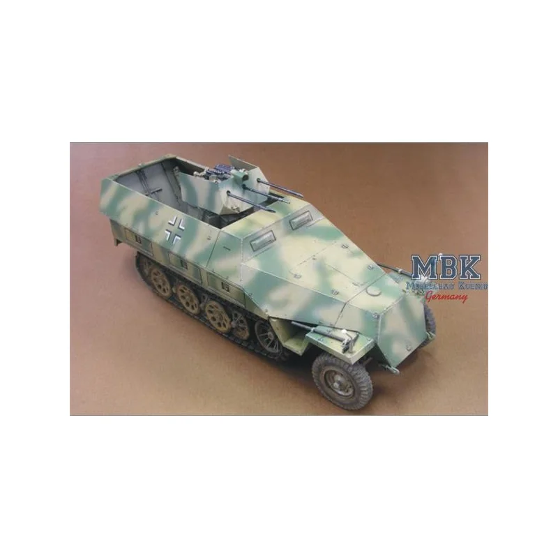 Sd.Kfz.251/21 Ausf. D et modèle tardif/primitif de MG151/20