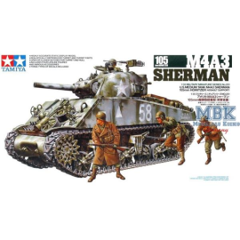 M4A3 Sherman avec obusier de 105mm soutien dassaut