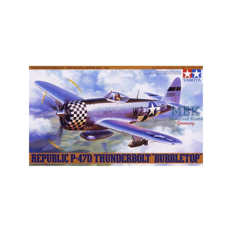 Republic P-47D Thunderbolt Bubbletop .