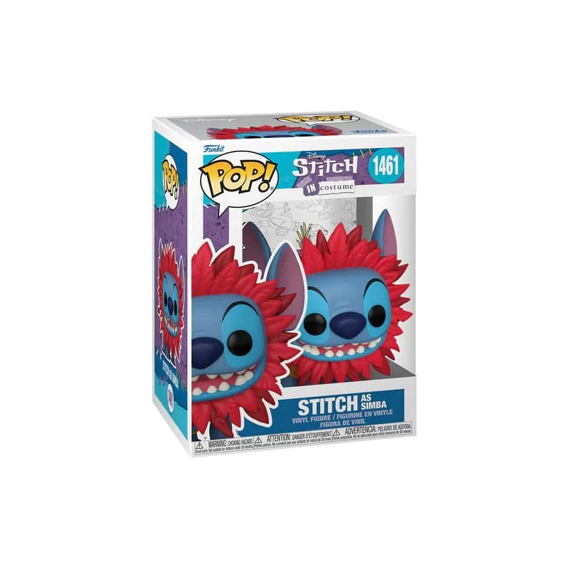 Lilo & Stitch POP! & Buddy Vinyl figurine Costume- Simba 9 cm