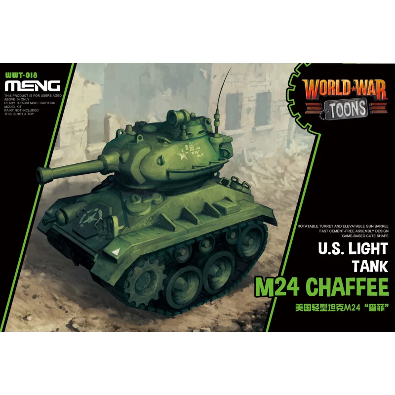 WORLD WAR TOON US M24 CHAFFEE