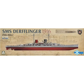 Maquette SMS DERFFLINGER 1916 FULL HULL