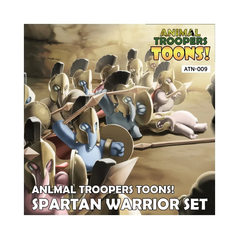 TOONS SPARTAN ELEPHANT WORRIOR SET