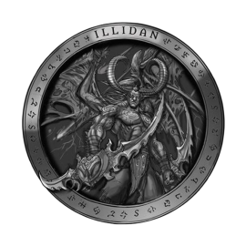  Blizzard World of Warcraft - Illidan Commemorative Bronze Medal Standard Edition
