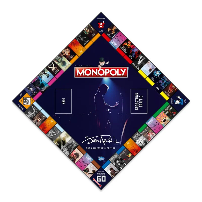 Winning Moves Jimi Hendrix - Monopoly English